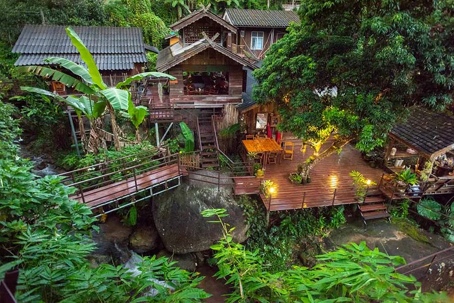 Chiang Mai, Elephant village, Thailand