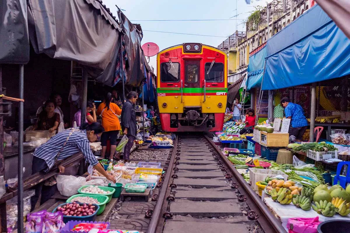 Train Market, Bangkok